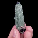 Natural Green Quartz Tower, Mineral Specimen: Inner Mongolia,China (20*60*20MM) - image 2