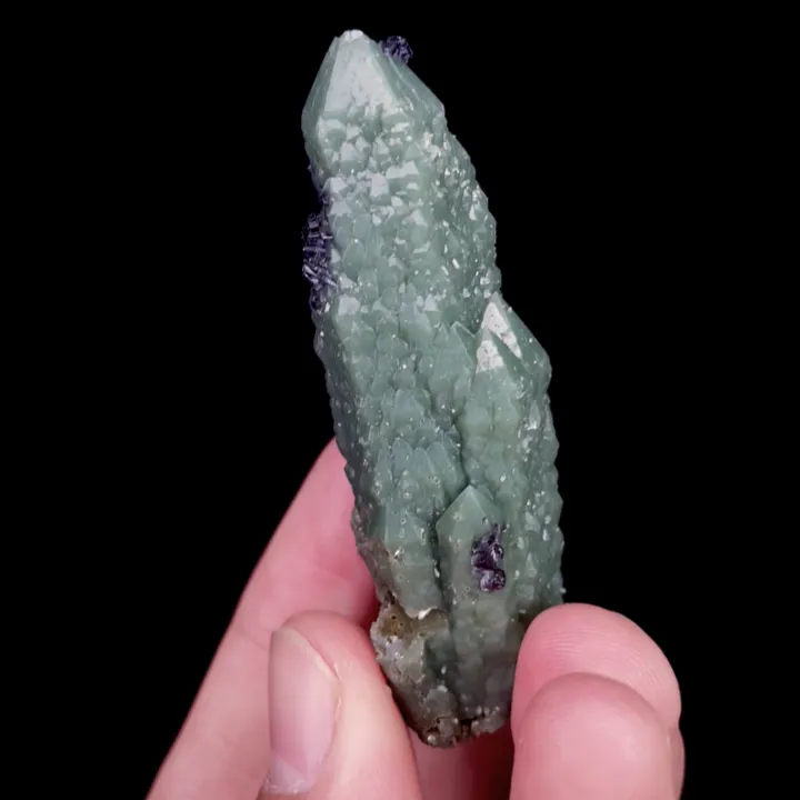 Natural Green Quartz Tower, Mineral Specimen: Inner Mongolia,China (20*60*20MM) - image 4