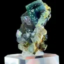 Natural Green "Rainbow" Fluorite comes from Yaogangxian,Hunan 30*25*50MM - image 2