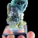 Natural Green "Rainbow" Fluorite comes from Yaogangxian,Hunan 30*25*50MM - image 4