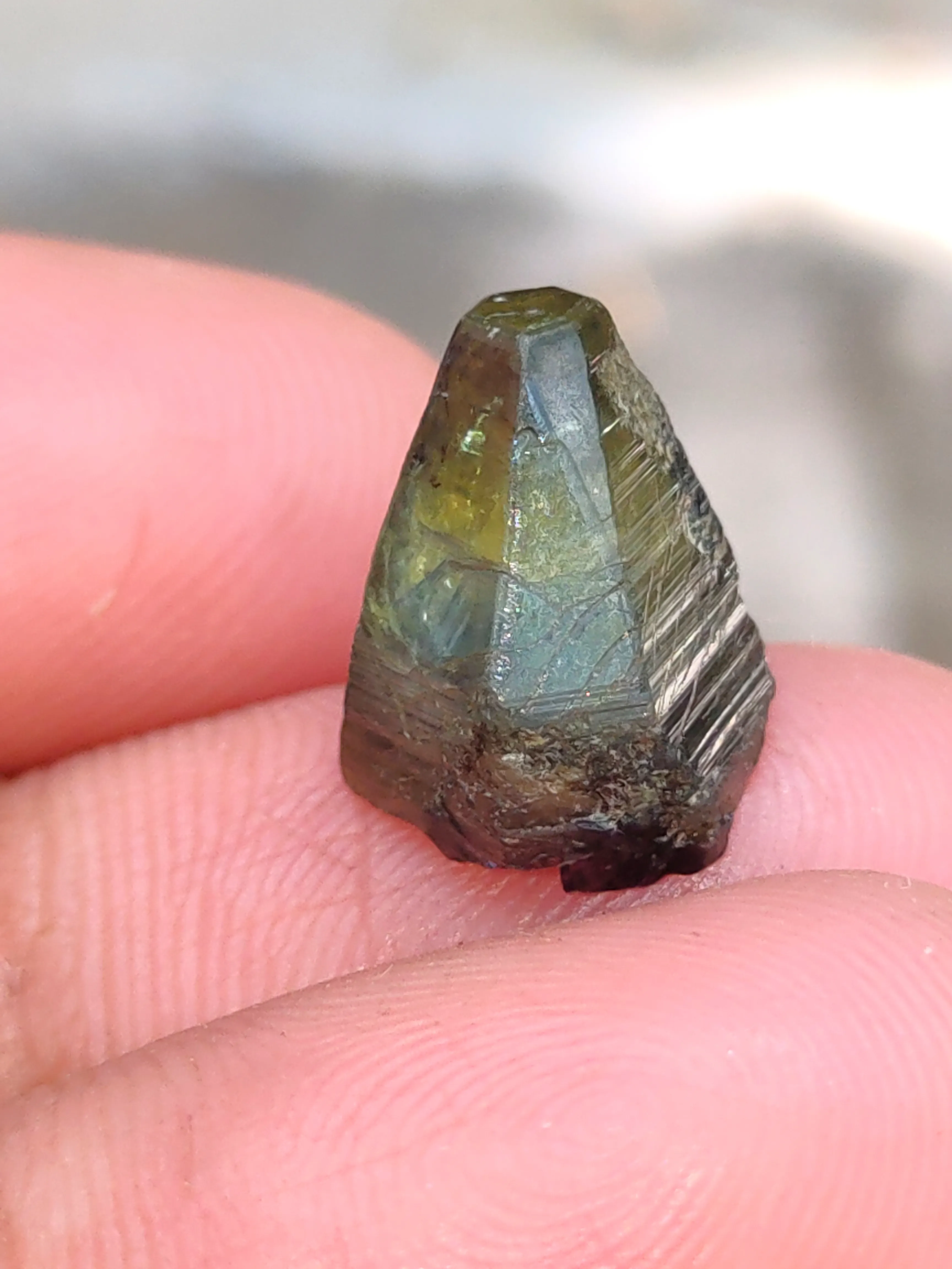 Natural Green Sapphire Specimen - image 3