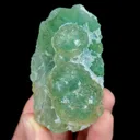 Natural Green Spherical Fluorite, Mineral Specimen:Henan,China (65*40*25MM) - image 2
