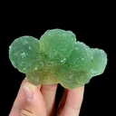 Natural Green Spherical Fluorite, Mineral Specimen:Henan,China (80*45*25MM) - image 5