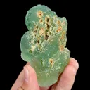 Natural Green Spherical Fluorite, Mineral Specimen:Henan,China (80*45*25MM) - image 4