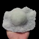 Natural Green Spherical Fluorite Mineral Specimen,High Quality Specimen,FUJIAN,CHINA(144*123*85mm) - image 4