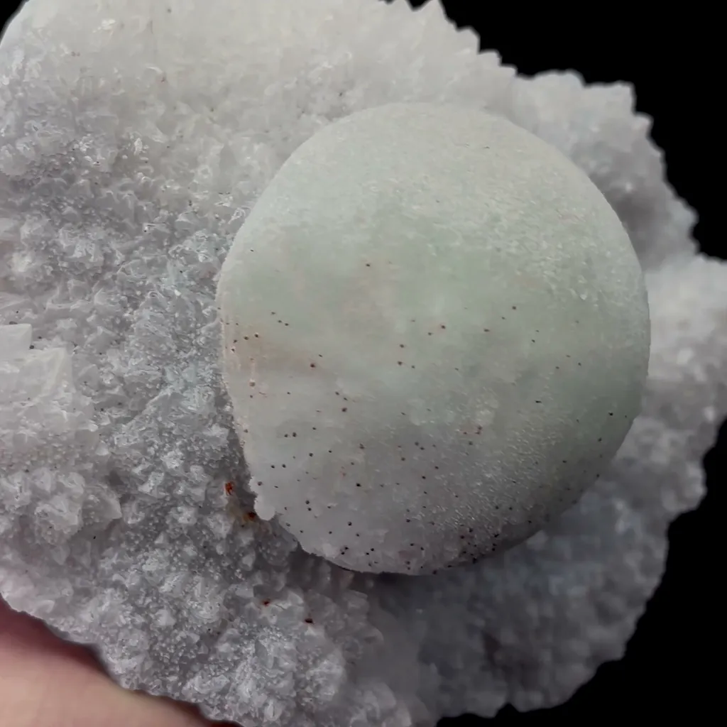 Natural Green Spherical Fluorite Mineral Specimen,High Quality Specimen,FUJIAN,CHINA(144*123*85mm) - image 3
