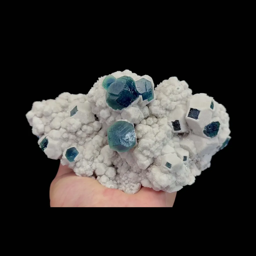 Natural Green Spherical Fluorite Mineral Specimen,High Quality Specimen,HUANGGANG LIANG,INNER MONGOLIA,CHINA(165*90*73mm) image