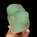 Natural Green Spherical Fluorite, Mineral Specimen:Xianghualing,Hunan (110*65*55MM) - image 2