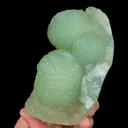 Natural Green Spherical Fluorite, Mineral Specimen:Xianghualing,Hunan (110*65*55MM) - image 3