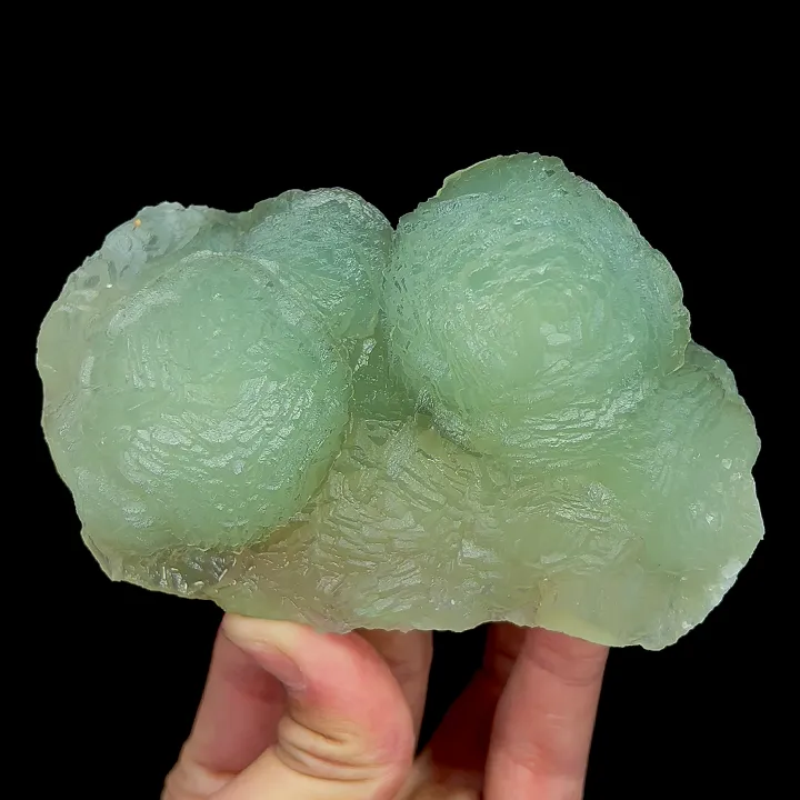 Natural Green Spherical Fluorite, Mineral Specimen:Xianghualing,Hunan (110*65*55MM) - image 4