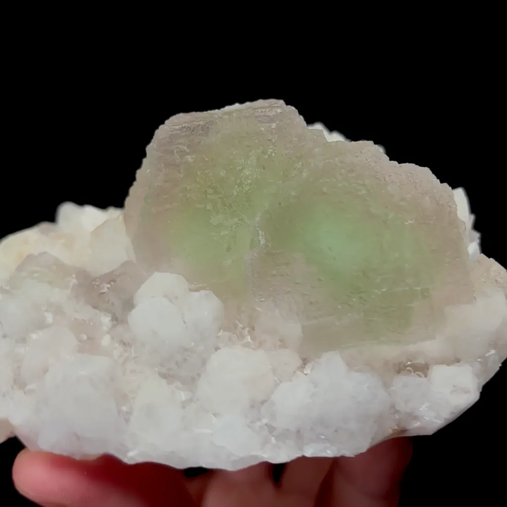 Natural Green Stepped Fluorite Mineral Specimen,High Quality Specimen,FUJIAN,CHINA(105*80*48mm) - image 3
