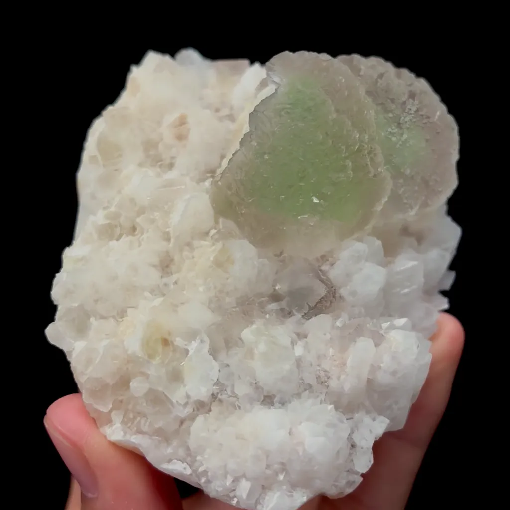 Natural Green Stepped Fluorite Mineral Specimen,High Quality Specimen,FUJIAN,CHINA(105*80*48mm) - image 4