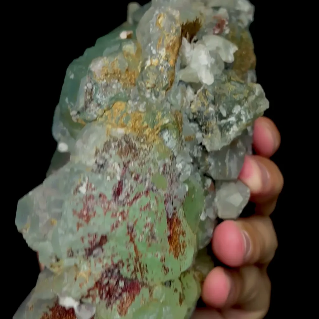 Natural Green Stepped Fluorite Mineral Specimen,High Quality Specimen,FUJIAN,CHINA(150*120*70mm) - image 3