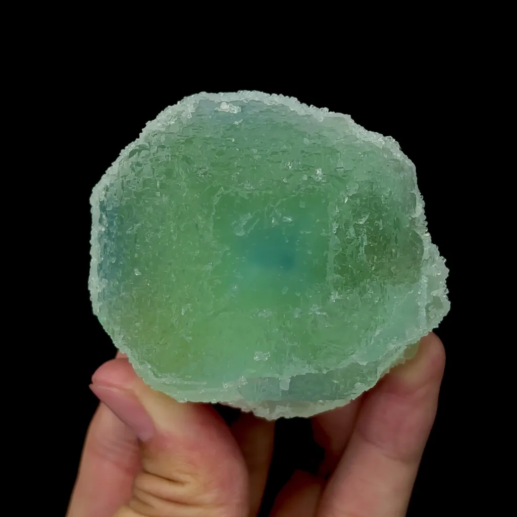 Natural Green Stepped Fluorite Mineral Specimen,High Quality Specimen,FUJIAN,CHINA(66*61*35mm) - image 4
