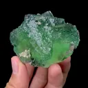 Natural Green Stepped Fluorite Mineral Specimen,High Quality Specimen,YAO GANG XIAN,HUNAN,CHINA(64*55*40mm) - image 2