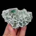 Natural Green Sugar Fluorite and Crystal Mineral Specimen,High Quality Specimen,FUJIAN,CHINA(83*52*32mm) - image 4
