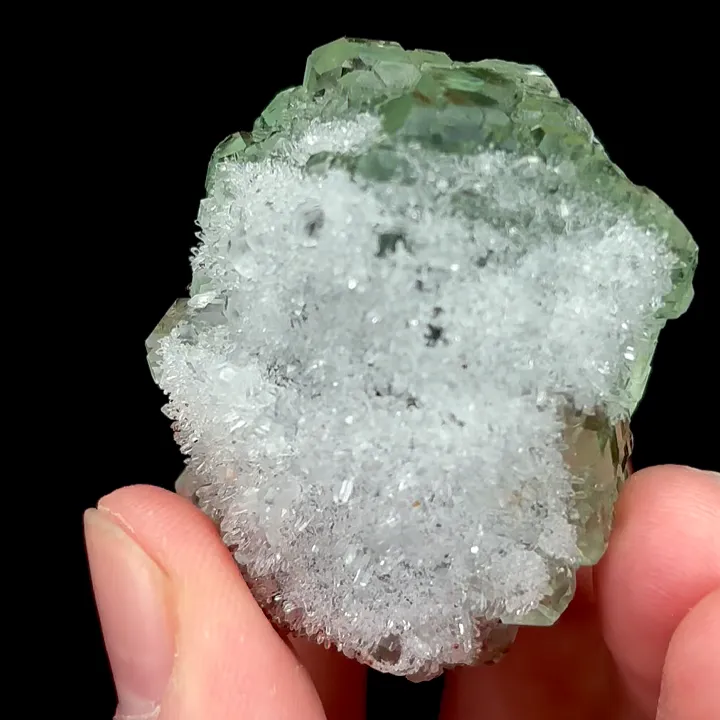 Natural Green Sugar Fluorite, Mineral Specimen:Fujian,China (30*40*35MM) - image 5
