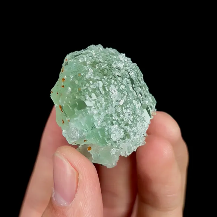 Natural Green Sugar Fluorite, Mineral Specimen:Fujian,China (35*30*25MM) - image 3