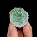 Natural Green Sugar Fluorite, Mineral Specimen:Fujian,China (35*30*25MM) - image 1