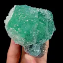 Natural Green Sugar Fluorite, Mineral Specimen:Fujian,China (90*80*45MM) - image 2