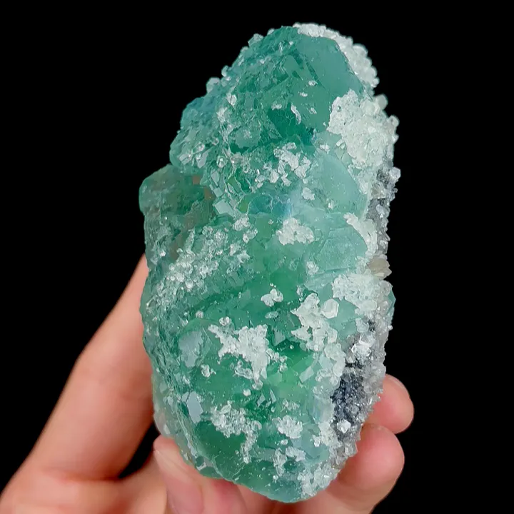 Natural Green Sugar Fluorite, Mineral Specimen:Fujian,China (90*80*45MM) - image 4
