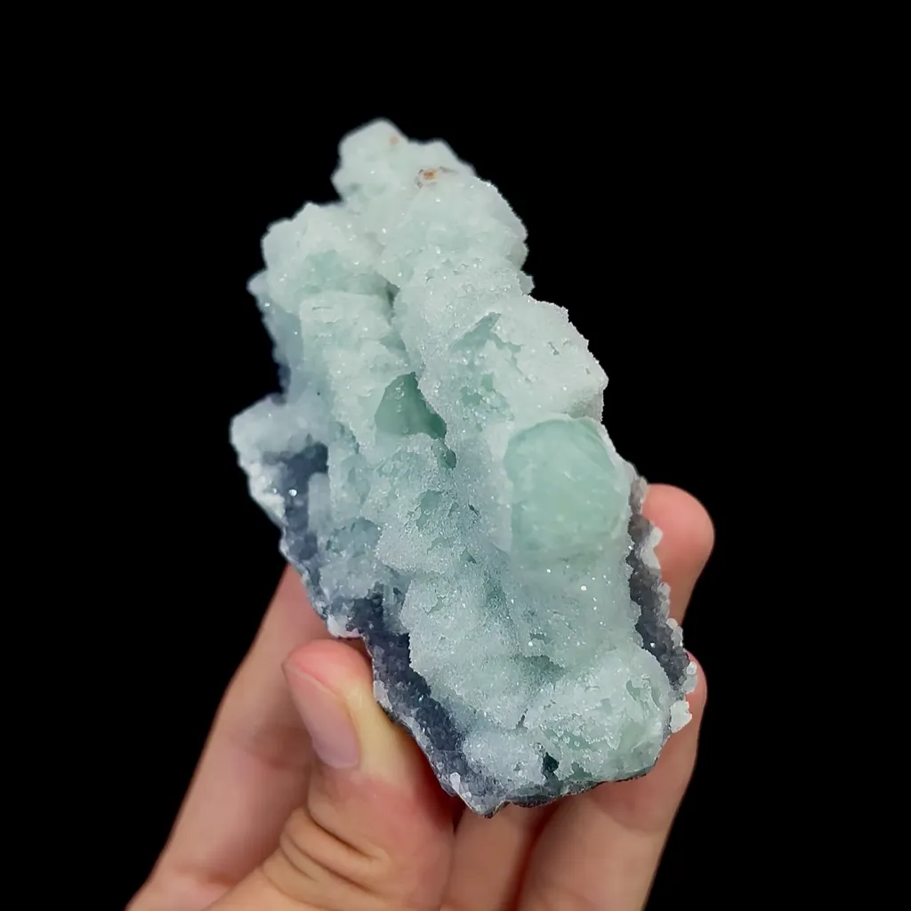 Natural Green Sugar Fluorite Mineral Specimen,High Quality Specimen,FUJIAN,CHINA(110*48*45mm) - image 4