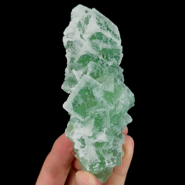 Natural Green Sugar Fluorite Mineral Specimen,High Quality Specimen,FUJIAN,CHINA(114*43*37mm) - image 2