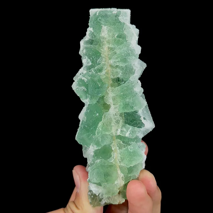 Natural Green Sugar Fluorite Mineral Specimen,High Quality Specimen,FUJIAN,CHINA(114*43*37mm) - image 4