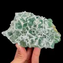 Natural Green Sugar Fluorite Mineral Specimen,High Quality Specimen,FUJIAN,CHINA(133*69*65mm) - image 3