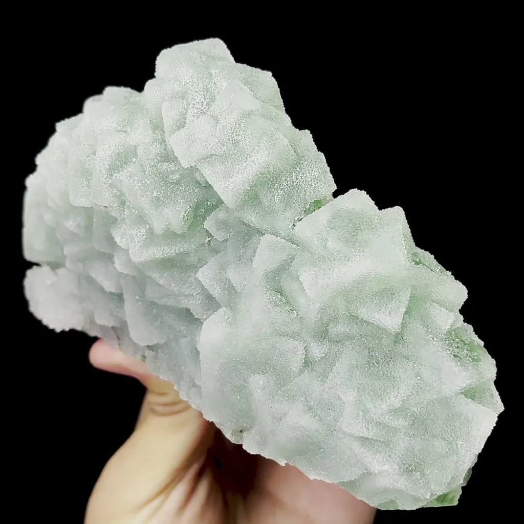 Natural Green Sugar Fluorite Mineral Specimen,High Quality Specimen,FUJIAN,CHINA(156*62*92mm) - image 3