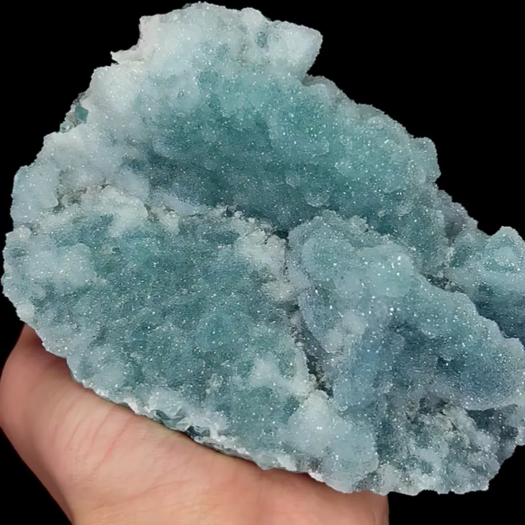 Natural Green Sugar Quartz, Mineral Specimen:Fujian,China (140*95*55MM) image