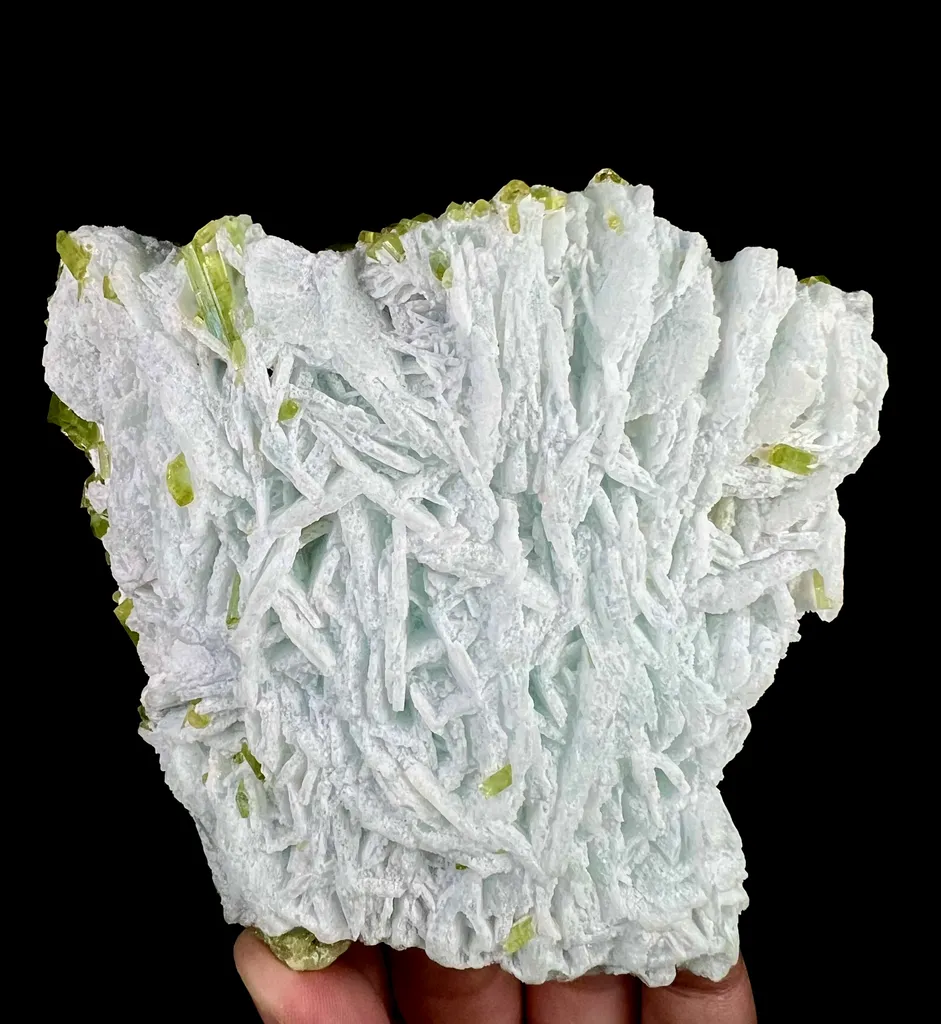 Natural Green Tourmaline On Feldspar From Pakistan - image 6