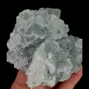 Natural Green Transparent Cubic Fluorite and Quartz, Mineral Specimen:Xianghualing,Hunan (100*75*50MM) - image 5