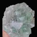 Natural Green Transparent Cubic Fluorite and Quartz, Mineral Specimen:Zhejiang,China (135*130*70MM) - image 4