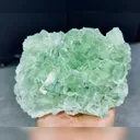 Natural Green Transparent Cubic Fluorite comes from Xianghualing,Hunan 130*100*50MM - image 1