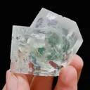 Natural Green Transparent Cubic Fluorite comes from Xianghualing,Hunan 35*50*30MM - image 6