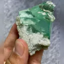 Natural Green Transparent Cubic Fluorite comes from Xianghualing,Hunan 50*55*45MM - image 4