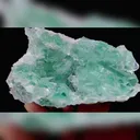 Natural Green Transparent Cubic Fluorite comes from Zhejiang,China 100*65*45MM - image 4