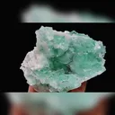 Natural Green Transparent Cubic Fluorite comes from Zhejiang,China 100*65*45MM - image 3