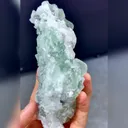 Natural Green Transparent Cubic Fluorite comes from Zhejiang,China 60*50*155MM - image 3