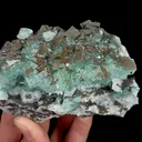 Natural Green Transparent Cubic Fluorite, Mineral Specimen: Yaogangxian,Hunan (115*70*40MM) - image 2