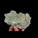 Natural Green Transparent Cubic Fluorite, Mineral Specimen:Xianghualing,Hunan (130*70*45MM) - image 3
