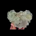 Natural Green Transparent Cubic Fluorite, Mineral Specimen:Xianghualing,Hunan (130*70*45MM) - image 2