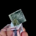 Natural Green Transparent Cubic Fluorite, Mineral Specimen:Xianghualing,Hunan (15*5*20MM) - image 2
