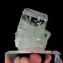 Natural Green Transparent Cubic Fluorite, Mineral Specimen:Xianghualing,Hunan (35*40*40MM) - image 4