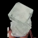 Natural Green Transparent Cubic Fluorite, Mineral Specimen:Xianghualing,Hunan (35*40*40MM) - image 2