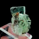 Natural Green Transparent Cubic Fluorite, Mineral Specimen:Xianghualing,Hunan (45*25*30MM) - image 4