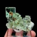 Natural Green Transparent Cubic Fluorite, Mineral Specimen:Xianghualing,Hunan (45*25*30MM) - image 5