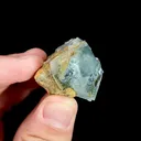 Natural Green Transparent Cubic Fluorite, Mineral Specimen:Xianghualing,Hunan (45*30*30MM) - image 5