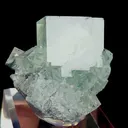Natural Green Transparent Cubic Fluorite, Mineral Specimen:Xianghualing,Hunan (45*40*35MM) - image 2